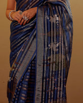 ORGANZA STRIPES SAREE
